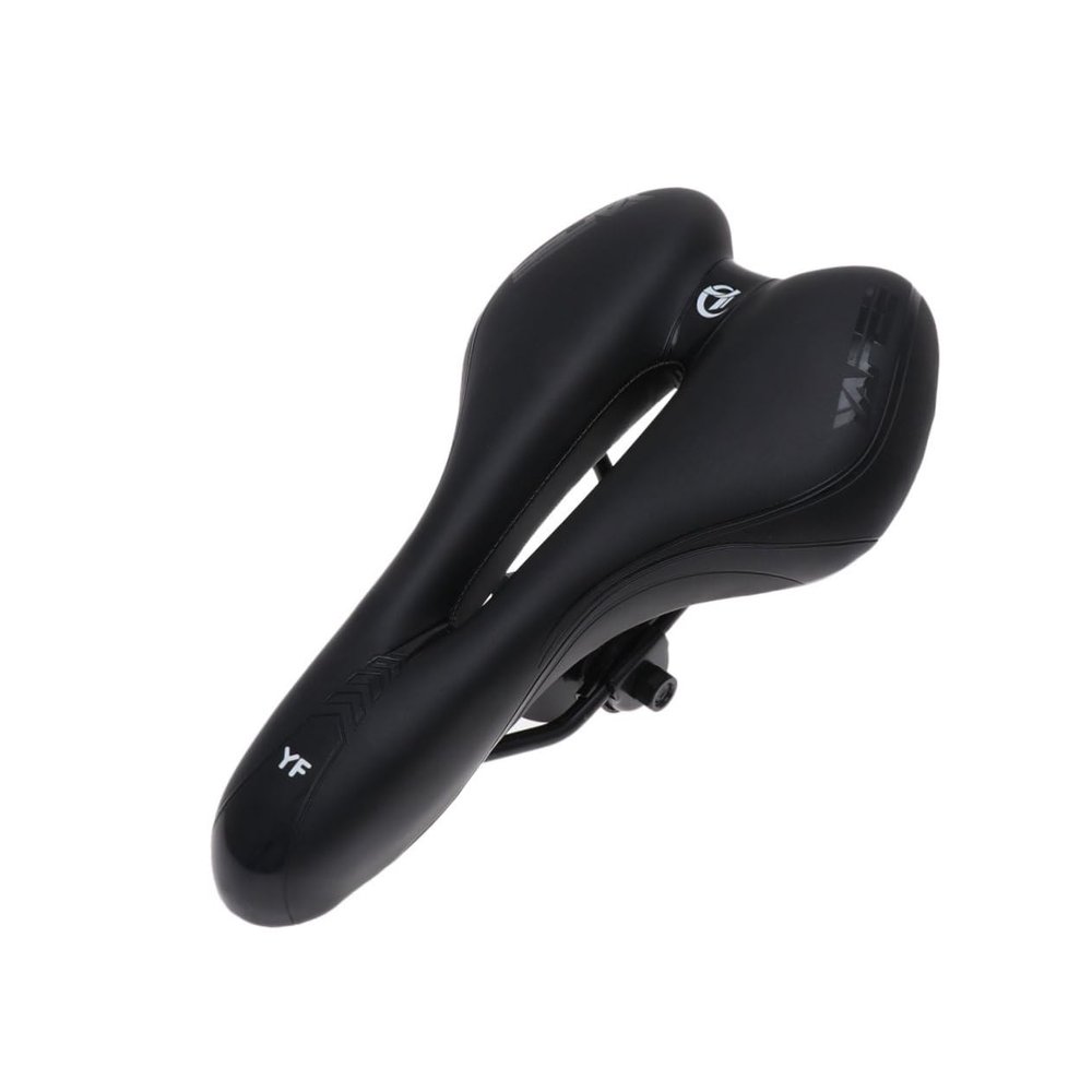 BESPORTBLE High Elastic Hollow-Out Bike Saddle Cushion Breathable Mountain Bike Seat for Men and Women Lightweight Padded Design for Road Cycling Comfort