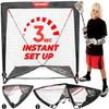 Portable Easy Fold-Up Lacrosse Goal, 4' x 4' view 1