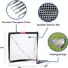 Portable Easy Fold-Up Lacrosse Goal, 4' x 4' view 3