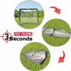 Portable Easy Fold-Up Lacrosse Goal, 4' x 4' view 4