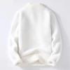 ZMIN Men's Sweater Winter Cashmere V-Neck Sweaters Mens Knitted Pullover Men Soft Warm Solid Color Chothing Coffee L view 2