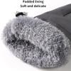 BKEKM Mittens Gloves 1 Pair Winter Gloves Windproof Cycling Gloves Touch Screen Ski Gloves for Men Women Non-Slip Thermal Glove view 2
