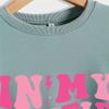 ESIKAH In My Bestie Era Sweatshirt Funny Best Friend Sweater Bestie Shirts Gifts Women Casual Crewneck Graphic Pullover Tops Beige view 3