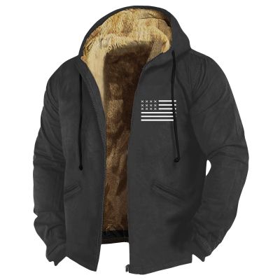 Men's Long Winter Coat Heavyweight Down Jacket Winter Warm Jacket Outerwear Outdoor Thick Casual Hoodies Plus Size3-Dark Gray,XX-Large