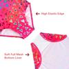 Toddler Swimsuit Girl Red Heart One Piece UPF 50+ Sun Protection Bathing Suits Summer Quick Dry Beach Swimwear 3t 2t Swimsuit Girl view 4