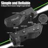 ZBULAR 1650 Lumens Strobe Function,Light Laser Combo Compatible with M-Lok Rail Surface, Tactical Flashlight and Laser Sight,High Real Lumen,USB-C Rechargeable IIIA Class Laser Power Output 5mW view 4