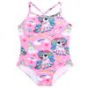 Alakuoti Toddler Girl Swimsuit Cute Pink Unicorn One Piece UPF 50+ Bathing Suits Summer Quick Dry Beach Swimwear 4t 3t Swimsuit Girls view 1