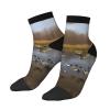 ZISHAK Hunting Flying Wild Ducks Adult Sports Socks,No-Heel Casual Socks,Sailor Socks For Comfort And Style view 3