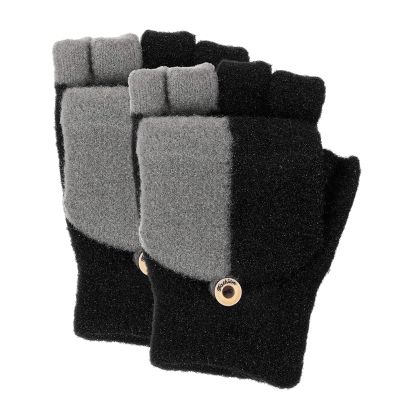 BKEKM Thermal Glove1 Pair Knit Gloves Wool Gloves Fingerless Gloves Cycling Gloves Winter Fingerless Clamshell Winter Gloves
