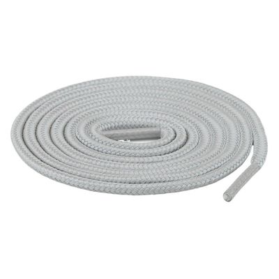 1 Pair Round Shoelaces Colorful Hiking Sneakers Shoelace Fits All Shoes Sport Boots Lacets (Color : Light Gray, Size : 120cm)