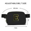 Gitus Belt Bag Fanny Pack Crossbody Bags with Initial Letter Patch Gifts for Wife Older Women Mother Coworker Bridesmaid Anniversary Travel Gifts Beach Gifts (Black-E) view 3