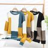 Autumn Men's Twist Braid Sweater Pullovers Winter Thick Knit Sweaters Streetwear Warm O Neck Jumper Pullover Black XS view 3