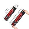 ZISHAK Red Phone Booth London Street Adult Sports Socks,No-Heel Casual Socks,Sailor Socks For Comfort And Style view 2