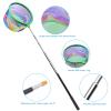 2PCS Fishing Net with Bucket, Telescopic Fishing Landing Net, Collapsible Kids Sand Bucket, Kids Fish Butterfly Catching for Freshwater Saltwater Outdoor Activities view 2
