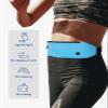 WATERFLY Running Belt Fanny Pack: Runner Marathon Jogging Waist Pack Sport Workout Exercise Fitness Phone Holder Belt for Men Women Jogger Slim Waistband view 2