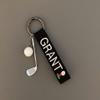 Personalized Golf Nametag, Golf Tag, Golfer Gift, Golf Bag, Golf Accessory, Custom Keychain, Sports Nametag view 2