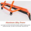 YLQFGUVWK Sports Tennis Court Rubber Broom Professional Rubber Broom Floor Drainer with Wheels/Handle/Replaceable Strips view 4
