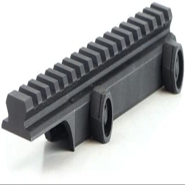 Kensight Heavy Duty Flat Top Riser Rail, Black, 660-502
