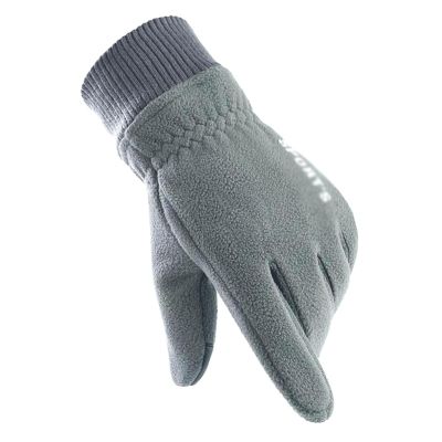 BKEKM Outdoor Gloves Thickened Winter Gloves Touch Screen Cycling Gloves Waterproof Mittens Gloves 1 Pair Ski Gloves Thermal Glove