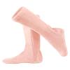 Polar Fleece Soft Sole Ballet Shoes Girls Dance Boots Warm Ballet Socks Slippers Light Pink view 1
