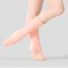 Polar Fleece Soft Sole Ballet Shoes Girls Dance Boots Warm Ballet Socks Slippers Light Pink view 2