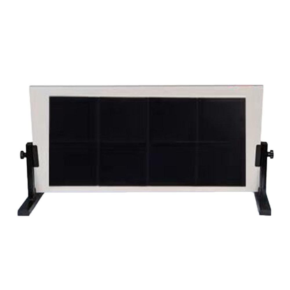 DonHeK Ping Pong Return Board,Table Tennis Rebound Board Rebounder with 8 Black Rubbers,Self-Study Traine Equipment for Home Gym Community Studio