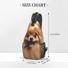 CSGJMYGS Sling Bag for Women Men Pomeranian dog Cross Chest Bag Diagonally Casual Fashion Travel Hiking Daypack view 3
