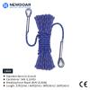 NewDoar 14KN Static Climbing Rope 8mm(5/16in) Accessory Cord Equipment 33FT(10M) 66FT(20M) 98FT(30M) 165FT(50M) Escape Rope with 2 Carabiners for Ice Climbing Equipment Fire Rescue Rope-Blue/20M view 2