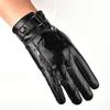 BKEKM Winter Gloves Waterproof Cycling Gloves Thin Faux Leather Thermal Glove Touch Screen Ski Gloves for Men Outdoor Warm Gloves view 3