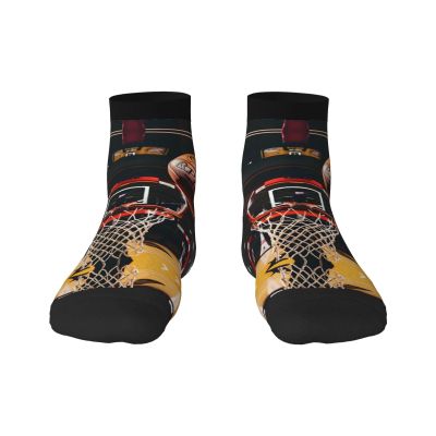 ZISHAK Basketball Adult Sports Socks,No-Heel Casual Socks,Sailor Socks For Comfort And Style