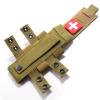 SXJWISHES Laser Cut MOLLE Tourniquet Holder and Flashlight Holder Tactical First Aid Kit IFAK TP Duty Belt Loop (Tan) view 4