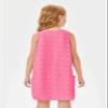 Batermoon Girls Swim Cover Up Swiss Polka Dot Summer Beach Dress V Neck Boho Cute Dresses with Pockets 4-14 Years view 3