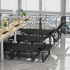 Roll Away Beds for Adults, 4 Positions Adjustable, Camping cot, Sleeping Bed Cots for Adults Outdoor Portable Chaise Lounge Chair for Home Nap Beach Travel view 3