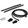 Arrowbash 2 Pcs Replacement Wakeboard Tower Rack Bungee Cords with Pull Tab Black Elastic Bungee Shock Rope Wakeboard Tower Rack Parts Fits Wakesurf, Surfboard, Ski, Kneeboard(53 Inches) view 3