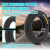 14" Bike Tires Foldable 14x2.50(64-254) Explosion-Proof Solid Electric Bicycle Tire Tubeless Puncture Resistant Ebike Tire Suitable for E Bikes for Men, Kids view 3