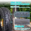 14" Bike Tires Foldable 14x2.50(64-254) Explosion-Proof Solid Electric Bicycle Tire Tubeless Puncture Resistant Ebike Tire Suitable for E Bikes for Men, Kids view 4