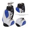 Gavigain Golfs Pen Holder for Men,Mini Golfs Pens Holder Desk Decoration Golfs Accessories Office Desk Decor for Coworkers Golfer Friends Fans (Blue White) view 3