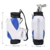Gavigain Golfs Pen Holder for Men,Mini Golfs Pens Holder Desk Decoration Golfs Accessories Office Desk Decor for Coworkers Golfer Friends Fans (Blue White) view 4