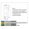 HEARSO Leg Gaiters, Adjustable and Lengthened Outdoor Gaiters and Snowshoe Gaiters, Suitable for Men and Women Camping, Mountain Climbing, Hiking and Snowshoeing (Size : Large) view 2