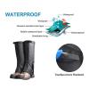 HEARSO Leg Gaiters, Adjustable and Lengthened Outdoor Gaiters and Snowshoe Gaiters, Suitable for Men and Women Camping, Mountain Climbing, Hiking and Snowshoeing (Size : Large) view 3