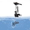 65LBS Thrust Electric Trolling Outboard Motor,12V 660W Inflatable Fishing Boat Engine Brush Pure Copper Motor with Adjustable Telescopic Handle view 1