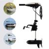 65LBS Thrust Electric Trolling Outboard Motor,12V 660W Inflatable Fishing Boat Engine Brush Pure Copper Motor with Adjustable Telescopic Handle view 2