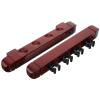 BESPORTBLE 1set Wall-mounted Billiard Cue Racks Solid Wood Pool Stick Holders for Easy Installation and Storage Design for Efficient Cue Organization for Game Rooms view 1
