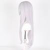 SisiruKou Anime Cosplay Wigs +(Elf ear) Womens Long straight Silver White Princess Wig Halloween Costume Party Synthetic Wigs view 4