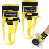 Adjustable Feet Dumbbell Attachment,Feet Weight Lifting-Foot Weights for Exercise, Leg Extensions,Tibialis Trainer,Leg Lift Exercise Equipment Yellow 2pc