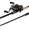 Ice Fishing Rod Fishing Rod and Reel Combos Set Tempered Ceramic Inner Ring Fishing Pole Comfortable High-Density EVA Handle Fishing Rod (Color : A, Size : 2.28M) view 1
