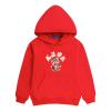 Happy 2022 Chinese New Year of the Dragon Unisex Red Hoodie Sweatshirt for Boys Girls Kids (J, 6-7 Years) view 1