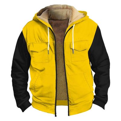 Men's Tribal Aztec Print Western Ethnic Vintage Lapel Jackets Christmas Hoodies for Men Hoodie Pack Red Button Up Long Sleeve Shirts Men Mens Christmas Sweaters2-Yellow,Medium