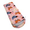Axolotl Colorful Chicken Camping Sleeping Bags,Rooster Chicken Cock Sleeping Bag 3 Season Waterproof Sleeping Bag for Adults Kids Girls,Lightweight Sleeping Bags for Hiking Outerdoors Camping,Pink view 4