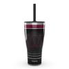 Tervis Traveler NFL Washington Commanders - Night Game Triple Walled Insulated Tumbler Travel Cup Keeps Drinks Cold & Hot, 30oz with Straw Lid, Stainless Steel view 1